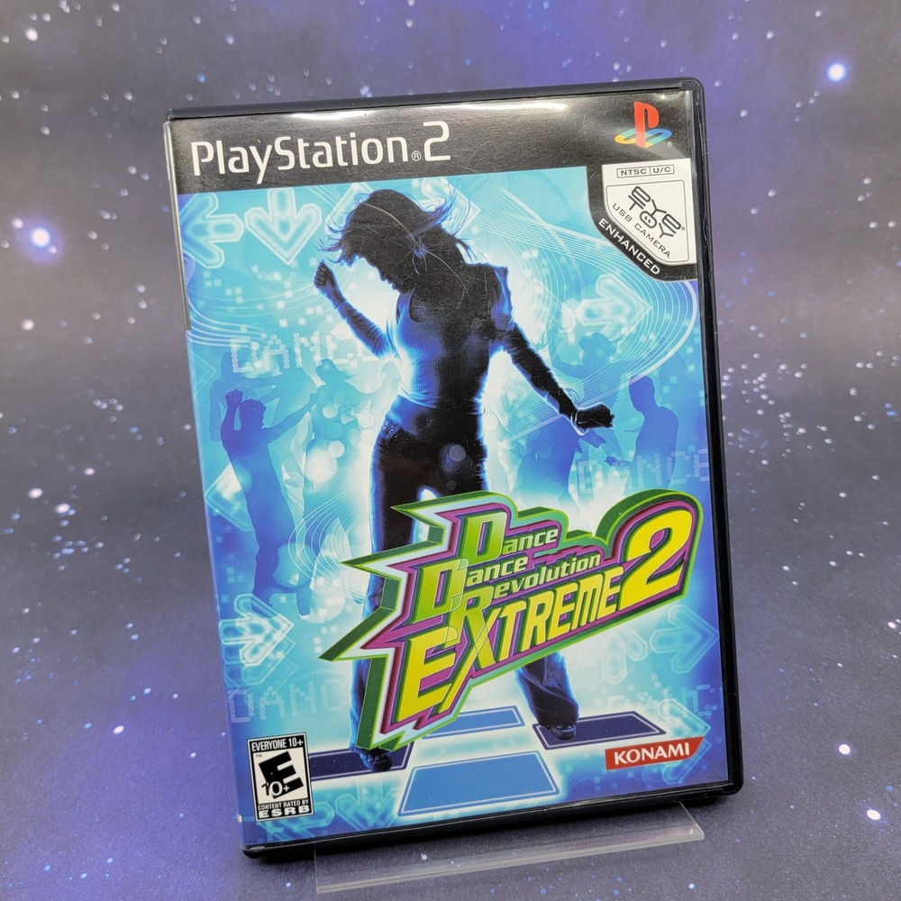 Dance Dance Revolution Extreme 2 Sony PlayStation 2 PS2 Konami SLUS 21174 CIB